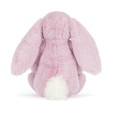 Jellycat - Króliczek LUX Liliowy z Kwiecistymi Uszami 31 cm