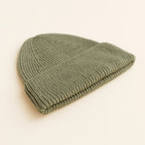 HVID - Czapka Beanie z wełny merino Fonzie, artichoke