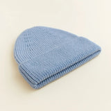 HVID - Czapka Beanie z wełny merino Fonzie, light blue