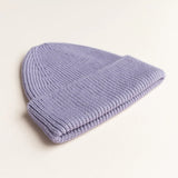 HVID - Czapka Beanie z wełny merino Fonzie, lilac