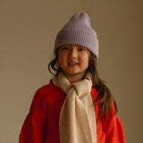 HVID - Czapka Beanie z wełny merino Fonzie, lilac