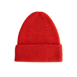 HVID - Czapka Beanie z wełny merino Fonzie, red