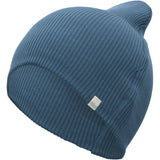 Minimalisma - Mięciutka czapka beanie z mieszanki jedwabiu i bawełny Bambi, Fjord Blue