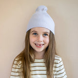 Minimalisma - Mięciutka czapka beanie z mieszanki jedwabiu i bawełny Bambi, Mauve