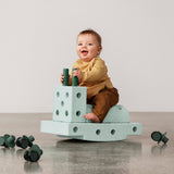 MODU - Curiosity set - Kreatywne klocki rozwijające motorykę dużą, miętowy