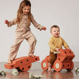 MODU - Dreamer set – Kreatywne klocki rozwijające motorykę dużą, pomarańczowy