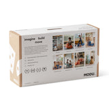MODU - Dreamer set – Kreatywne klocki rozwijające motorykę dużą, pomarańczowy