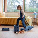 MODU - Dreamer set – Kreatywne klocki rozwijające motorykę dużą, niebieski