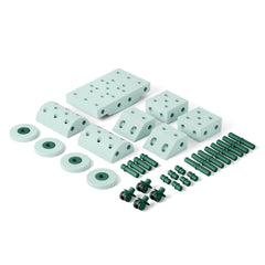 MODU Dreamer set – Kreatywne klocki rozwijające motorykę dużą, miętowy