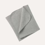 Engel Natur - Ciepły koc z delikatnej wełny merino, light grey melange