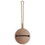 Mushie - Etui na smoczek Kula Ball, Natural Pale Taupe