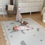 OLYA Kids - Mata piankowa puzzle, shape sage