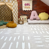 OLYA Kids - Mata piankowa puzzle, stripe earth