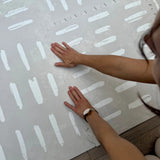 OLYA Kids - Mata piankowa puzzle, stripe earth