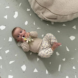 OLYA Kids - Mata piankowa puzzle, terrazzo sage