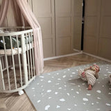 OLYA Kids - Mata piankowa puzzle, terrazzo sage