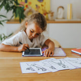 Kidywolf – Książka do rysowania z ekranem LCD KIDYDRAW-MINI, Princess