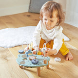 Janod - Wielofunkcyjny stolik edukacyjny Liść Sweet Cocoon 18m+