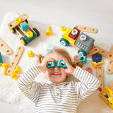 Janod - Zestaw konstruktora 50 elementów Brico'kids 3+