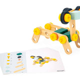 Janod - Zestaw konstruktora 50 elementów Brico'kids 3+