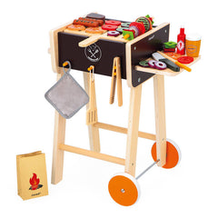 Janod - Grill drewniany z akcesoriami 3+