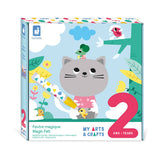 Janod - Multizestaw kreatywny 2-latka My arts & crafts Magiczny Filc 2+