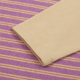 Jelly Mallow - T-Shirt Joyful Stripe Layered, fioletowy