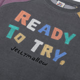 Jelly Mallow - Bluza Ready Color-Block Washed Raglan