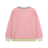 Jelly Mallow - Sweter Happy Stripe Color-Block Knit