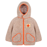 Jelly Mallow - Kurtka Happy Dumble Fur Jacket, beżowa