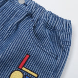 Jelly Mallow - Spodnie Love Indigo Corduroy Denim Pants