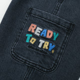 Jelly Mallow - Spodnie Ready Semi-Baggy Denim Pants