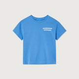 American Vintage - T-shirt Fizvalley, celeste vintage