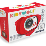 Kidywolf - Wodoodporny aparat KIDYCAM, Czerwony