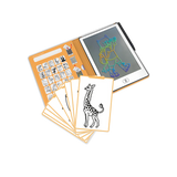 Kidywolf – Książka do rysowania z ekranem LCD KIDYDRAW-MINI, Animals