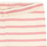 Konges Slojd - Miękkie legginsy z bawełny organicznej Buma, peony butter stripe