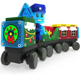 MAGNA-TILES - Klocki magnetyczne Kalendarz Adwentowy 34 el.