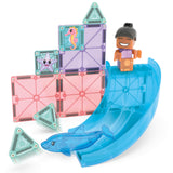 MAGNA-TILES - Klocki magnetyczne Dolphin Bay, 13 el.
