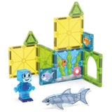MAGNA-TILES - Klocki magnetyczne Shark Dive, 13 el.