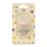 LUU Kids - Zestaw smoczków Hello Baby