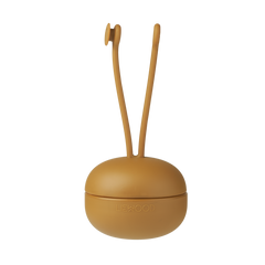 Liewood - Silikonowe etui na smoczek Philip Golden caramel