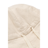 Liewood - Lniany kapelusz z uszkami Gorm, panda / sandy