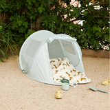 Liewood - Namiot plażowy Bjork Printed Stripe Ice blue/ Creme de la creme