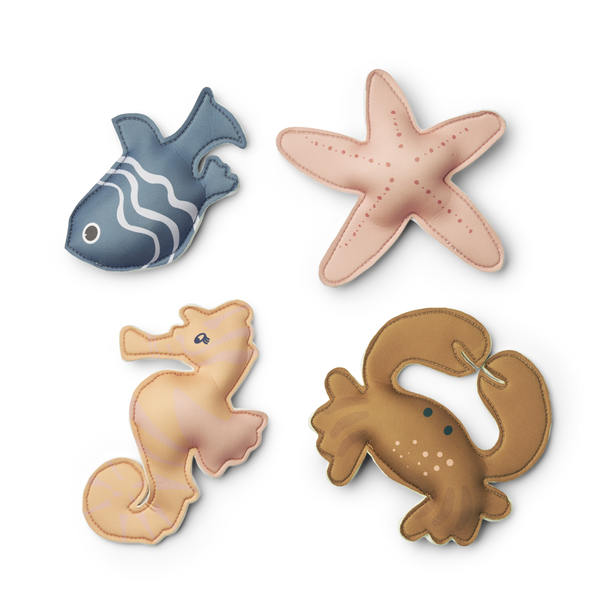 Liewood - Zestaw czterech zabawek do nauki nurkowania Dion Sea Creature / Sandy