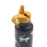 Liewood - Butelka termiczna / bidon z ustnikiem Falk 500 ml, tiger / classic navy