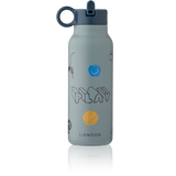 Liewood - Butelka termiczna / bidon z ustnikiem Falk 350 ml, play / dusty peppermint