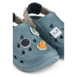 Liewood - Sandały Milas Whale blue mix