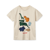 Liewood - T-shirt Apia Dinosaurs / Sandy