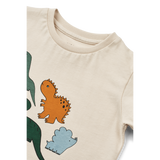 Liewood - T-shirt Apia Dinosaurs / Sandy