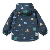 Liewood - Zestaw przeciwdeszczowy Manu, cars / classic navy
